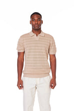 Load image into Gallery viewer, Men&#39;s Textured Polo Shirt