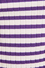 Load image into Gallery viewer, Striped Cropped Tank | Purple
