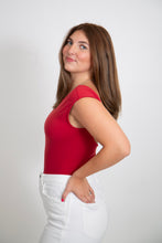 Load image into Gallery viewer, Open Back Bodysuit | Ruby