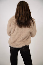 Load image into Gallery viewer, Faux Fur Cropped Jacket