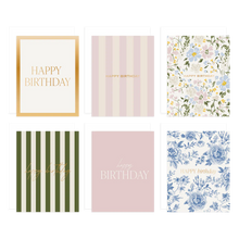 Load image into Gallery viewer, Boxed Happy Birthday Card Set