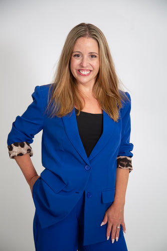 Two Button Blazer | Cobalt