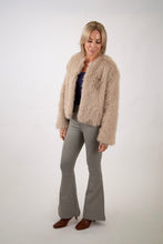 Load image into Gallery viewer, Faux Fur Cropped Jacket