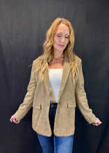 Load image into Gallery viewer, Single Breasted Wool Blazer