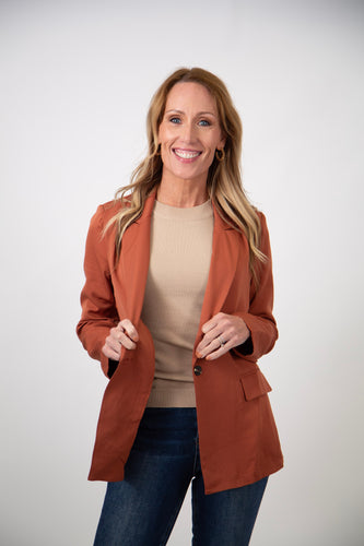 One Button Blazer