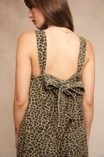 Load image into Gallery viewer, Back Bow Animal Print Romper