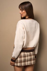 Two Tone Cardigan