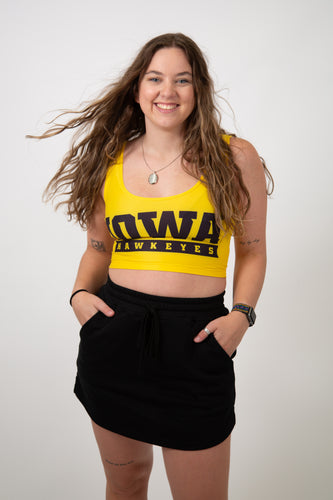 Iowa Hawkeyes Crop Tank