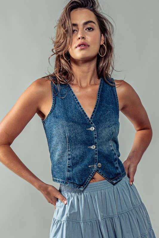 Denim Vest