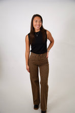 Load image into Gallery viewer, Super High Wide Leg Leopard Jeans by Mica Denim