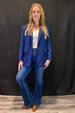 Load image into Gallery viewer, Single Breasted Tweed Blazer
