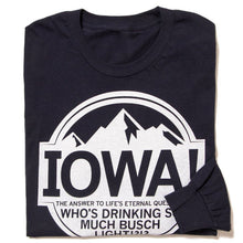 Load image into Gallery viewer, Iowa! Light Beer Long Sleeve T-Shirt