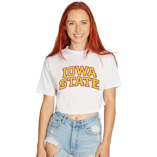 Iowa State Cropped Tee