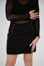 Load image into Gallery viewer, Brushed Twill Studded Skirt