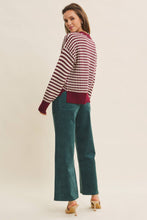 Load image into Gallery viewer, Textured Mix Stripe Sweater