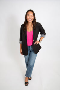 Single Button Blazer