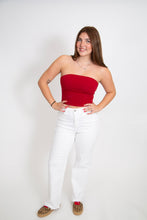 Load image into Gallery viewer, Tube Top | Deep Red