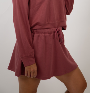 Drawstring Skort