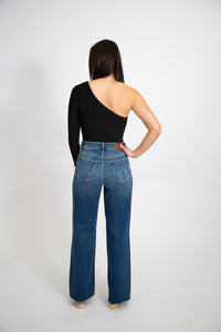 One Sleeve Cut-out Bodysuit