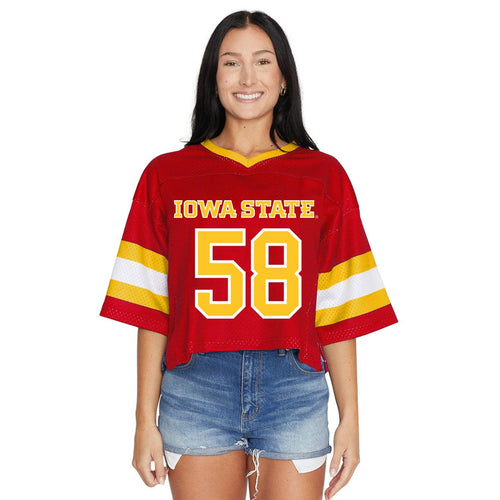 Iowa State Football Cropped Jersey