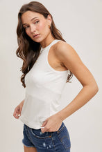 Load image into Gallery viewer, Halter Neck Tank Top | Ivory