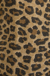 Back Bow Animal Print Romper