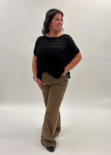 Load image into Gallery viewer, Curvy Sheer Striped Top