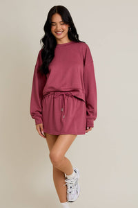 Drop Shoulder Sweatshirt