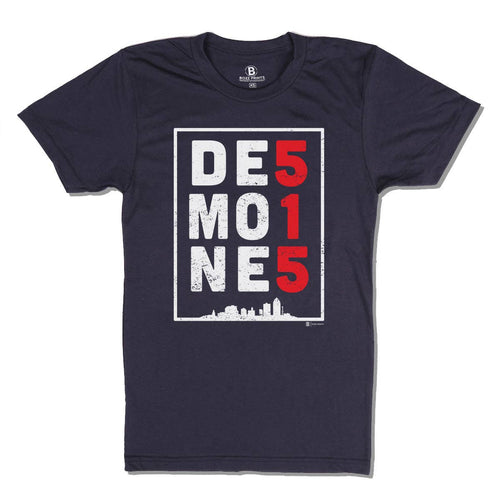 Des Moines 515 T-Shirt