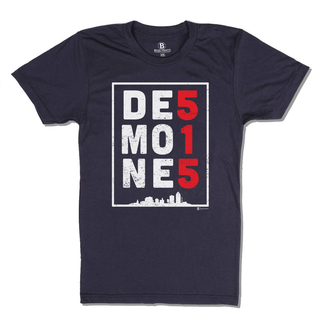 Des Moines 515 T-Shirt