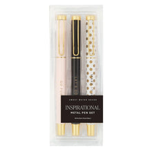 Load image into Gallery viewer, Inspirational Metal Pen Set