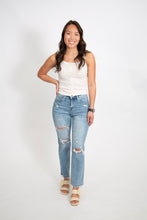 Load image into Gallery viewer, High Rise Straight Jeans by Mica Denim