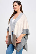 Load image into Gallery viewer, Curvy Colorblock Cardigan