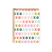 Load image into Gallery viewer, XOXO Patterned Card