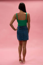 Load image into Gallery viewer, Pearl Pocket Denim Skirt