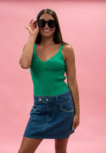 Load image into Gallery viewer, Ribbed Knit V-neck Tank