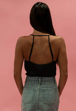 Load image into Gallery viewer, Cowlneck Open Back Bodysuit