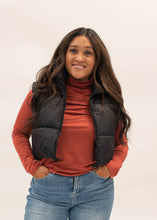 Load image into Gallery viewer, Puffer Vest | Black