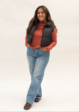 Load image into Gallery viewer, Puffer Vest | Black