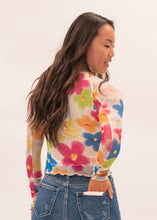Load image into Gallery viewer, Floral Mesh Top