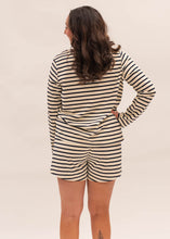 Load image into Gallery viewer, Stripe Knit Shorts Set