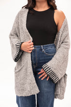 Load image into Gallery viewer, Stitched Contrast Cardigan