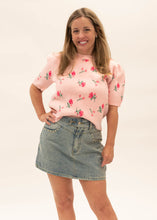 Load image into Gallery viewer, Pearl Pocket Denim Skirt
