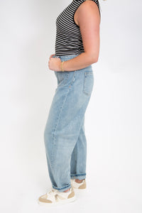 Sammie Cropped Barrel Jean by Hidden Jeans