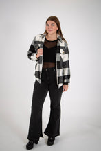 Load image into Gallery viewer, Plaid Sherpa Lined Shacket