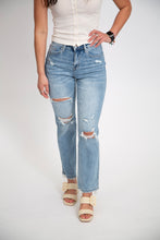 Load image into Gallery viewer, High Rise Straight Jeans by Mica Denim