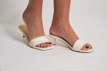 Load image into Gallery viewer, Capricorn Heeled Sandal | Ivory