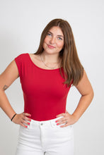 Load image into Gallery viewer, Open Back Bodysuit | Ruby