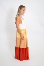 Load image into Gallery viewer, Sunrise Tiered Maxi Dress