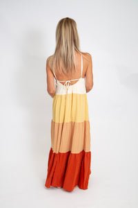 Sunrise Tiered Maxi Dress